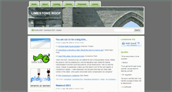 Desktop Screenshot of limestoneroof.com